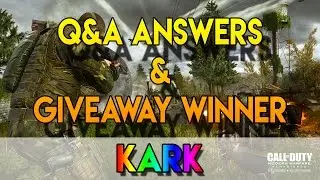 Answering the Q&A Questions and Giveaway Winner Announced