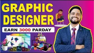 Student Graphic Designing  40k To 50k Earning / How To Earn Money As a Graphic Designer #earnmoney