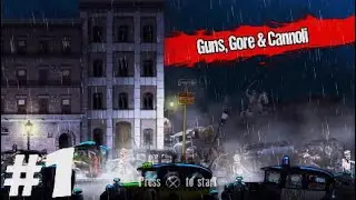 Let's play Guns Gore and Cannoli #1: Intro, Tutorial, solo and Welcome to Thug Town.