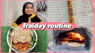 روتيني يوم الجمعة friday routine ✨!