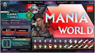 ¡Nueva información del próximo evento MANIA WORLD! Skins y posible RELIQUIA | Apex Legends SHOCKWAVE