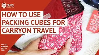 How to Use Packing Cubes for Carryon Travel: Video 1/5