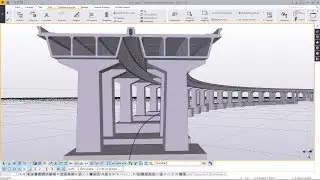 How to Create Concrete Bridge using Concrete Shells in Tekla Structures