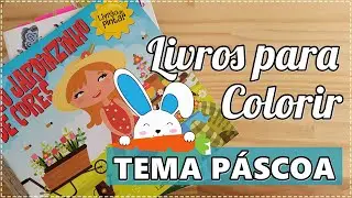 Livros para Colorir Tema Páscoa