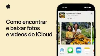 Como encontrar e baixar as fotos e os vídeos do iCloud | Suporte da Apple