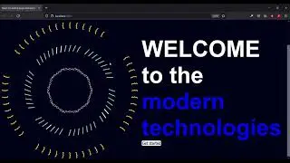 Animated Landing Page Website using React JS and CSS | CSS Tutorial | Landing Page React JS 