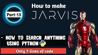 how to search anything using python || How to make Jarvis in python (part-13) || AviUpadhyay