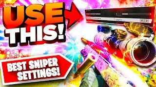 *BEST SETTINGS* for SNIPING In Black Ops Cold War (Sensitivity, Settings & Class Setup)