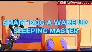 SMART DOG WAKE UP A SLEEPING MASTER