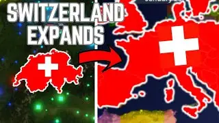 Peace Was Never An Option | Switzerland Forms the EU in Rise of Nations Roblox (Gameplay)
