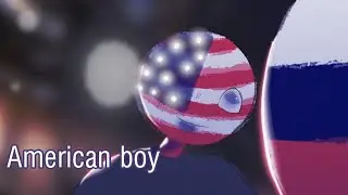 American boy - Map part 2 (countryhumans) ft. Russia and America