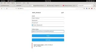 ESP8266 WEB Interface - SETUP WI-FI and BLYNK TOKEN (eeprom) Part 1