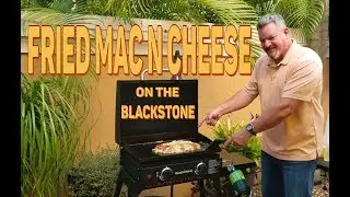 Fried Mac n Cheese on the Blackstone 22