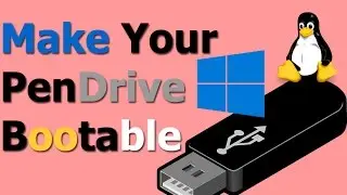 How to make a pendrive bootable (Easy fast Way)