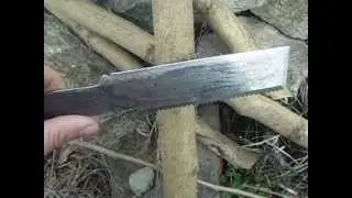 Рыбацкий нож, заготовка.