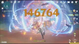 Melt teamcomp with Dehya damage test