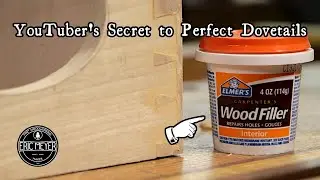 PERFECT Hand-Cut Dovetails Every Time! / DIY Shop Towel Storage Solution