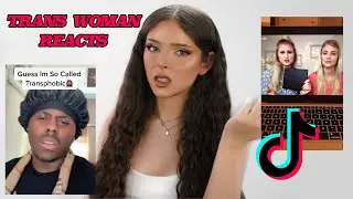 Trans Girl Reacts to Transphobic TikToks | Samantha Lux