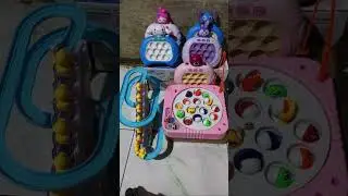 Let's Play Satisfying Fishing Game Toy Asmr With Different Toys #fun #toy #asmr #satisfying