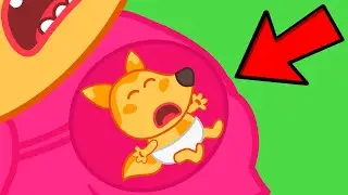 Oh, no! Pregnant mom gave birth on a plane - Funny children's stories for kids