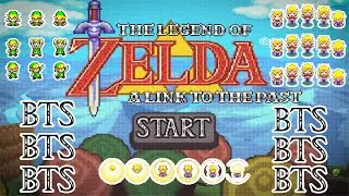 I made a 2.5D animation from The Legend of Zelda sprites! Remastered(Ep2)