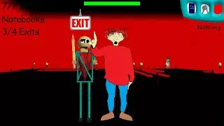 1st prize swapped basics - character swap - Baldi's basics mod