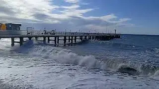 ШТОРМ 🌊 СОЧИ СЕГОДНЯ / Шторм в Сочи 3.11.2024 / Погода в Сочи сегодня / Шторм в Адлере сегодня /.