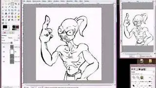 Abe drawing [GIMP]