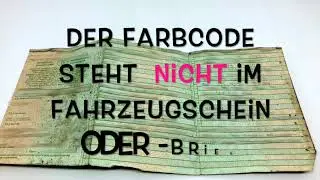 Wo finde ich den Farbcode Color Code bei Volvo?