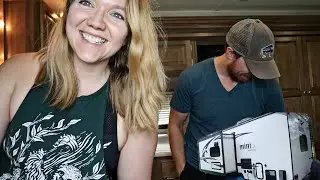 STAYING IN THE RV THIS WEEK!
