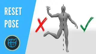 How to Reset a Pose in Cascadeur