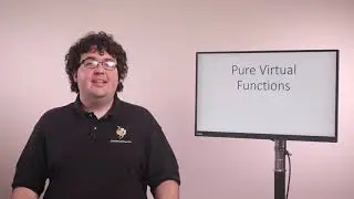 Pure Virtual Functions | C++ 3 - 6 | Software Training Fall 2021