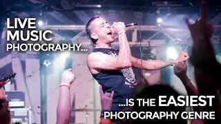 Live Music Photography Is The EASIEST Photography Genre