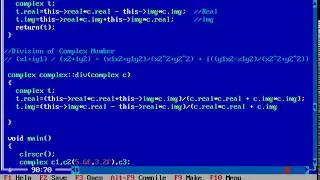 OOPs with C++ : Creating Class Complex (Part 2)
