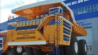 Belaz 75710 . The biggest dump truck in the World