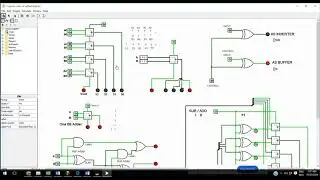 ADDER SUBTRACTOR LOGISIM OCT2024