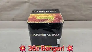 Pandora's Box 36 shot firework demo!