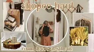 SHOPEE HAUL ROOM DECOR AESTHETIC | ROOM MAKEOVER | ITS MITA