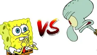 Spongebob vs Squidward With Excessive Sound Effects