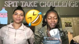 THE SPIT CHALLENGE❗️TALKING SPIT....*SUPER FUNNY!!*