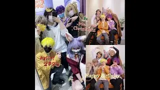 With Luxiem Noctyx Ethyria cosplay celebratte 2birthday. Christmass also Happy new year 2023