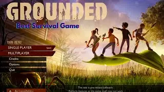 First 15 mins of Grounded Game with Xbox Gamepass on PC.