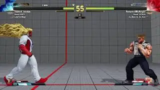 SFV Lounge Games - Guile,Urien,Zeku,M.Bison,E.Honda