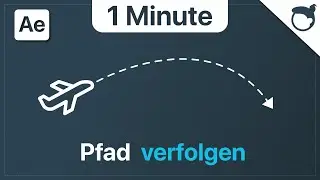 Pfad verfolgen in After Effects [1 Minute]