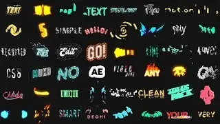 Motion Titles Animated | After Effects Template | Titles