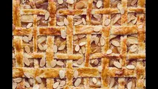 Easy Homemade Apple Pie Bars (plus How To Make a Lattice Top)