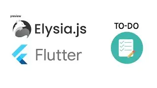 (preview) Elysia(BunJS) & Flutter - Todo List