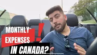 MONTHLY 💰EXPENSES IN CANADA! 🇨🇦 WITH NO CAR/ CAR/ OR MUSTANG! 🚘😨 IN FULL DETAIL!#piyushgera #canada