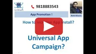 Universal App Campaign in Adwords