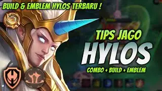 CARA MAIN HYLOS META TERBARU ! BUILD & EMBLEM HYLOS TERKUAT 2024 ! | HYLOS EXP LANE GAMEPLAY